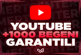 ⭐YOUTUBE 1000 GERÇEK BEĞENİ⭐