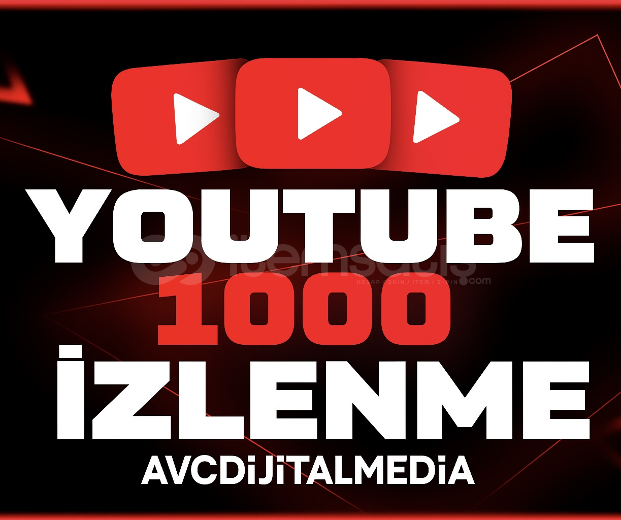 YouTube 1.000 Gerçek İzlenme YouTube 1.000 Gerçek İzlenme