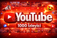 ⭐Youtube 1000 Gerçek izlenme