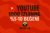 ⭐ YOUTUBE 1000 GERÇEK İZLENME %5-10 BEĞENİ