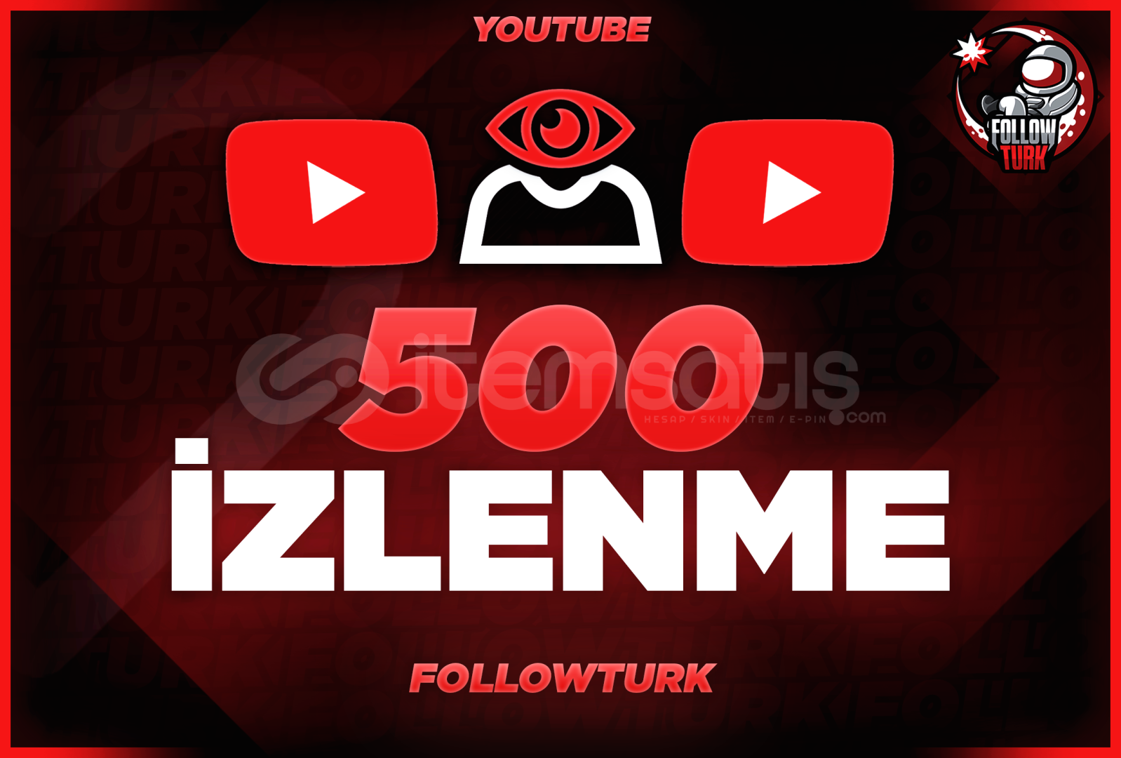 ⭐Youtube 500 Gerçek izlenme⭐ ⭐Youtube 500 Gerçek izlenme⭐