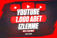 ⭐Youtube 1000 Gerçek izlenme⭐
