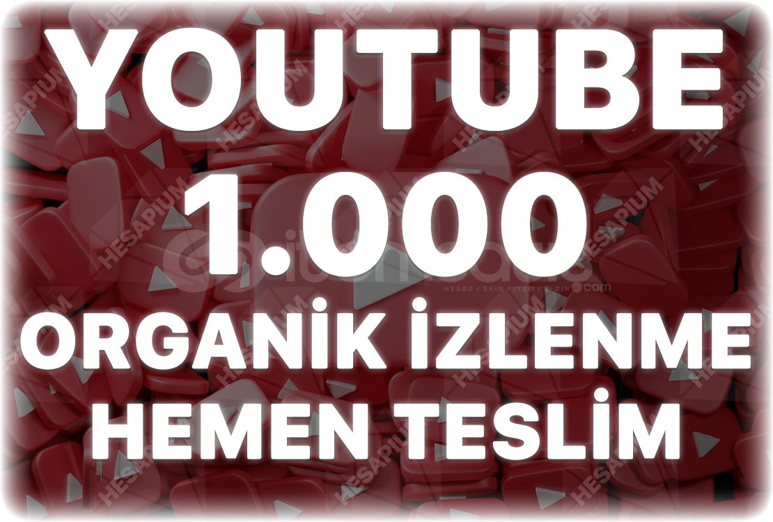 Youtube 1.000 İzlenme - Algoritma Etkili Youtube 1.000 İzlenme - Algoritma Etkili