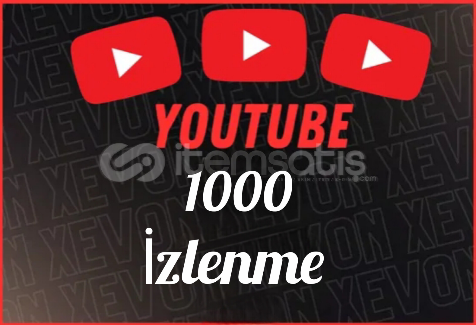 YouTube 1000 İzlenme ⚡ Ömür Boyu Garantili ⚡ YouTube 1000 İzlenme ⚡ Ömür Boyu Garantili ⚡