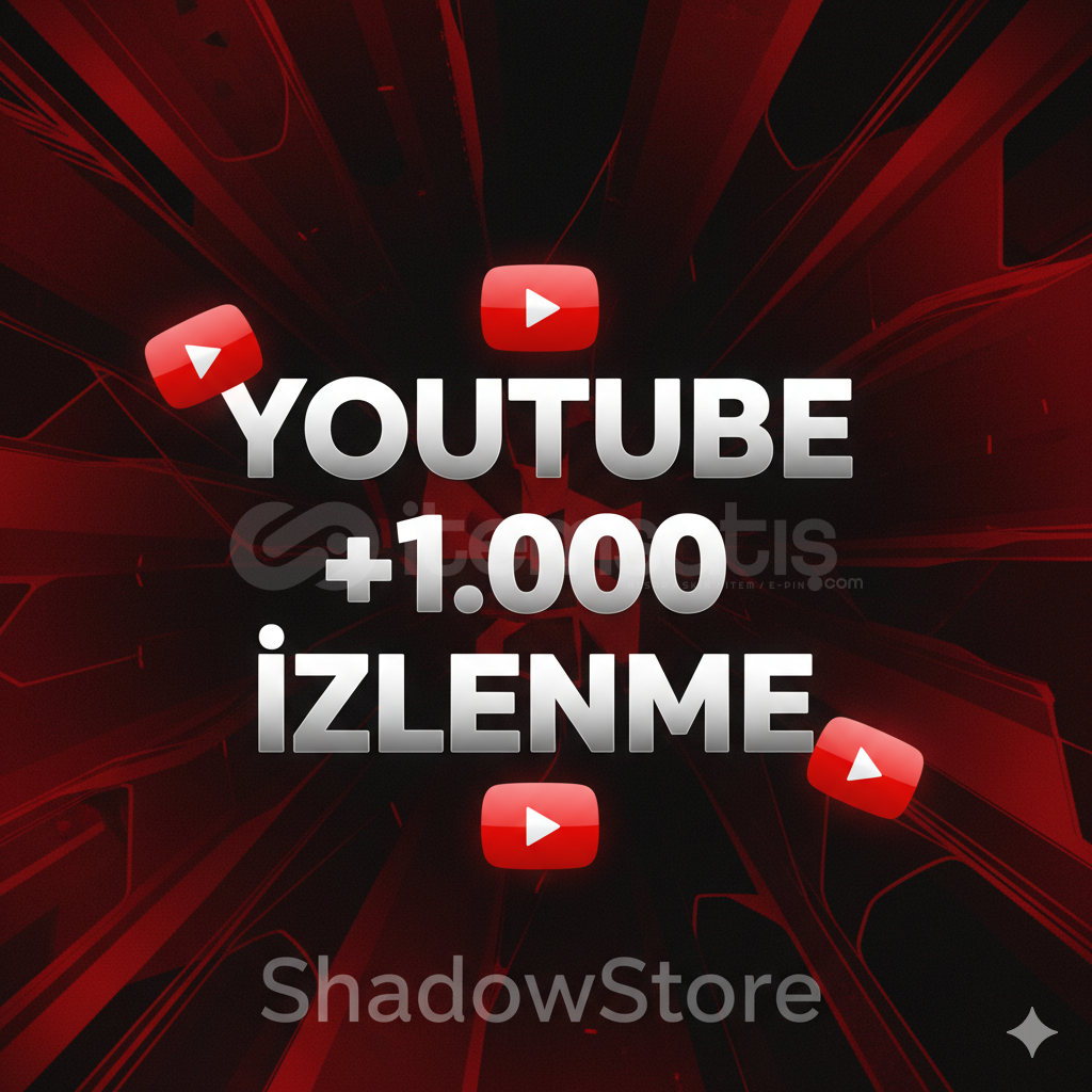 ⭐YOUTUBE 1000 İZLENME+GARANTİ⭐ ⭐YOUTUBE 1000 İZLENME+GARANTİ⭐