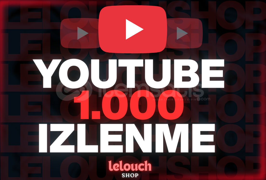 ✨ YOUTUBE 1.000 İZLENME GARANTILI ✨ ✨ YOUTUBE 1.000 İZLENME GARANTILI ✨