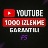 YOUTUBE 1000 İZLENME GÖRÜNTÜLENME