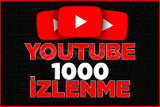 Youtube 1000 izlenme | Hızlı başlar - Garanti