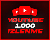 YOUTUBE 1000 İZLENME KALİTELİ