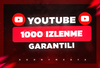 YOUTUBE 1000 İZLENME KALİTELİ