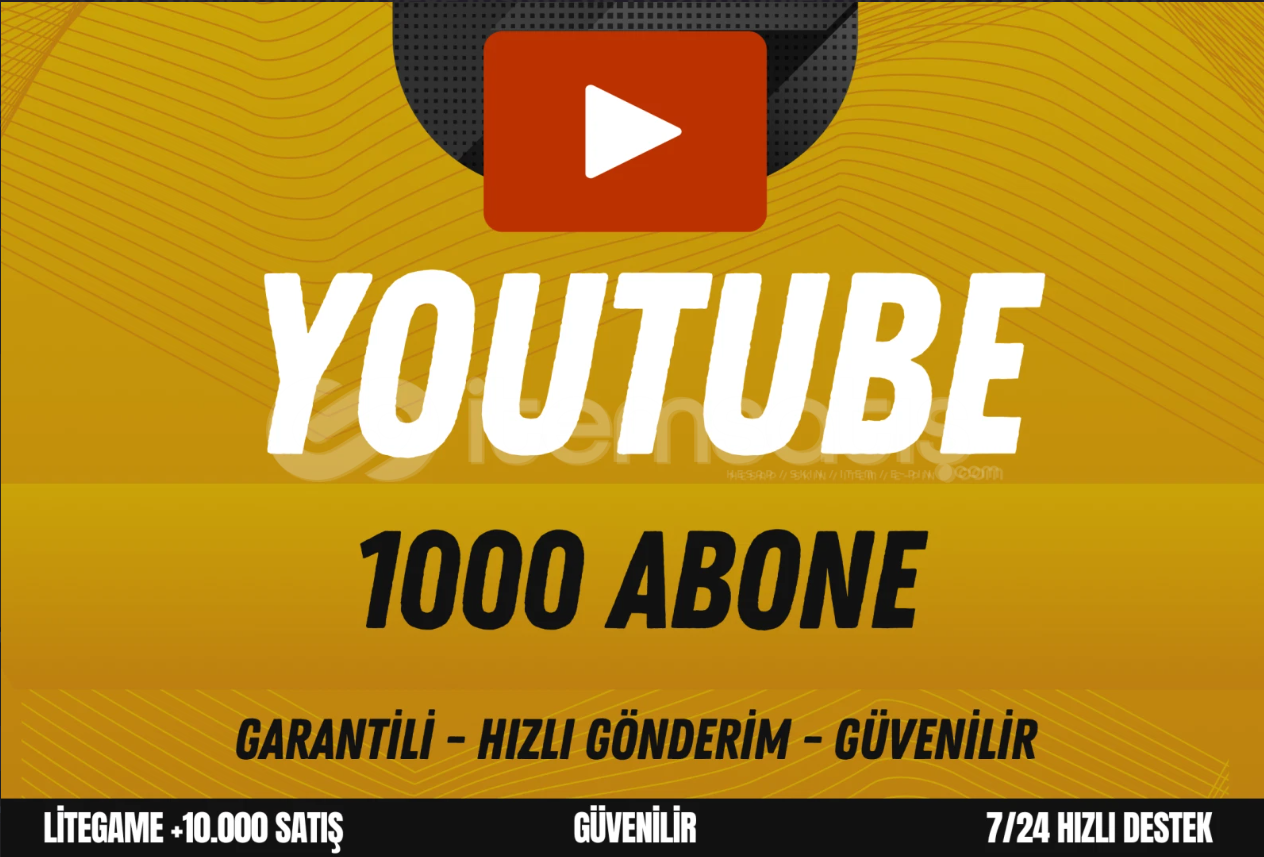 YOUTUBE 1000 KALICI ABONE  YOUTUBE 1000 KALICI ABONE