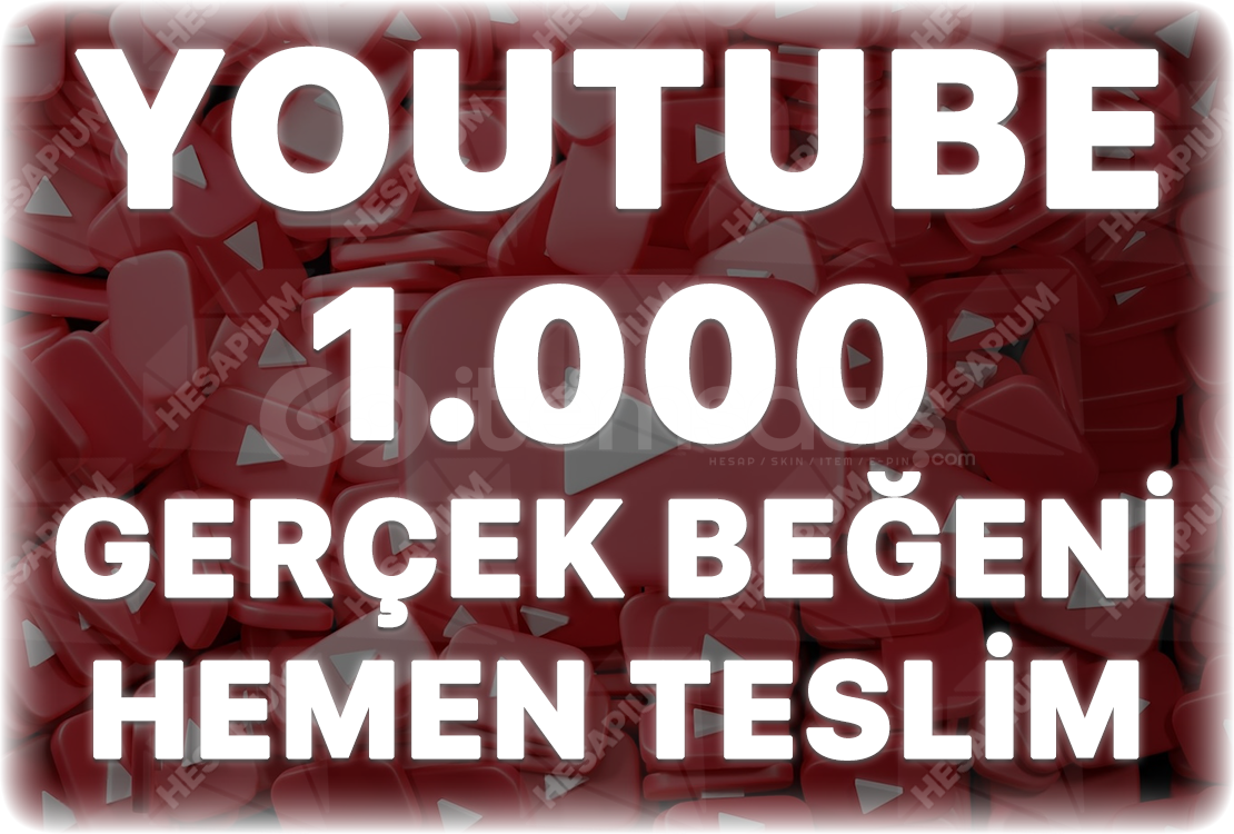 Youtube 1.000 Organik Beğeni Youtube 1.000 Organik Beğeni