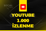 YouTube 1.000 Organik İzlenme