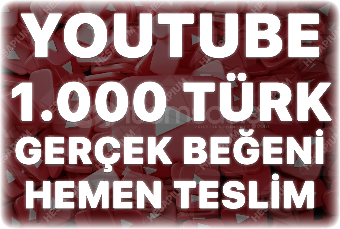 Youtube 1.000 Organik Türk Beğeni Youtube 1.000 Organik Türk Beğeni