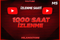 ⭐YOUTUBE 1000 SAAT İZLENME SÜRESİ + GARANTİ⭐