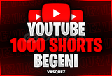 ⭐ YouTube 1000 Shorts Beğeni ⭐