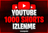 ⭐ YouTube 1000 Shorts İzlenme⭐