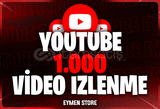⭐ YouTube 1000 Video İzlenme