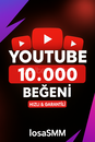 YouTube 10000 Beğeni | Hızlı Gönderim | ÖBG♻️