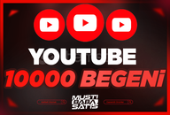 ⭐ Youtube 10000 Beğeni + Garanti 