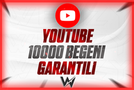 YOUTUBE 10000 BEĞENİ KALİTELİ/