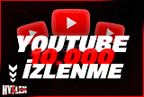 Youtube 10.000 İzlenme / ANLIK