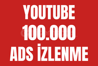 Youtube 100.000 Gerçek izlenme (Garantili)