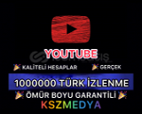 (GARANTİLİ) YouTube 1000000 Türk İzlenme 