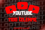 ⭐YOUTUBE 1100 İZLENME / EN UYGUN⭐
