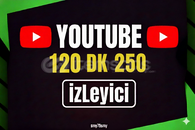 YOUTUBE 120DK 250 CANLI YAYIN İZLENMESİ