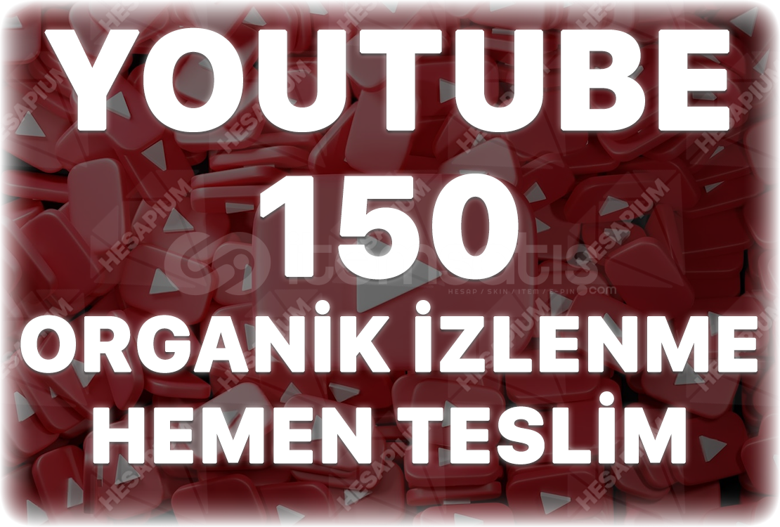 Youtube 150 Organik İzlenme Youtube 150 Organik İzlenme