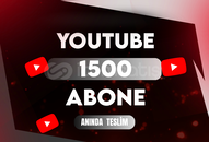 Youtube 1500 Abone