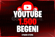 ⭐ YouTube 1500 Gerçek Beğeni