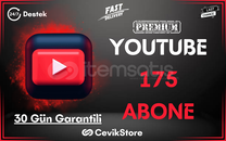 ⭐️YouTube 175 Global Abone [Garanti]⭐️