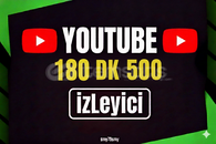 YOUTUBE 180DK 500 CANLI YAYIN İZLENMESİ