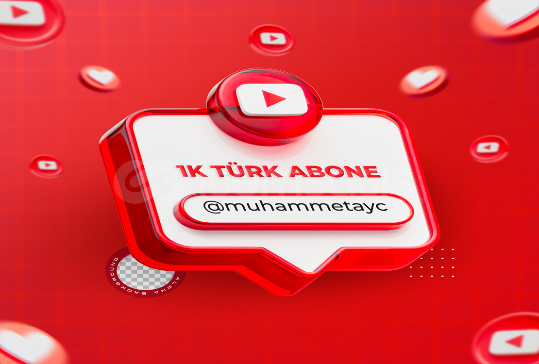 Youtube 1K Abone | %100 Türk | 7 Gün Garanti Youtube 1K Abone | %100 Türk | 7 Gün Garanti