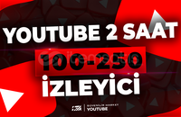 Youtube 2 Saat 100-250 Canlı İzleyici - KEŞFET 