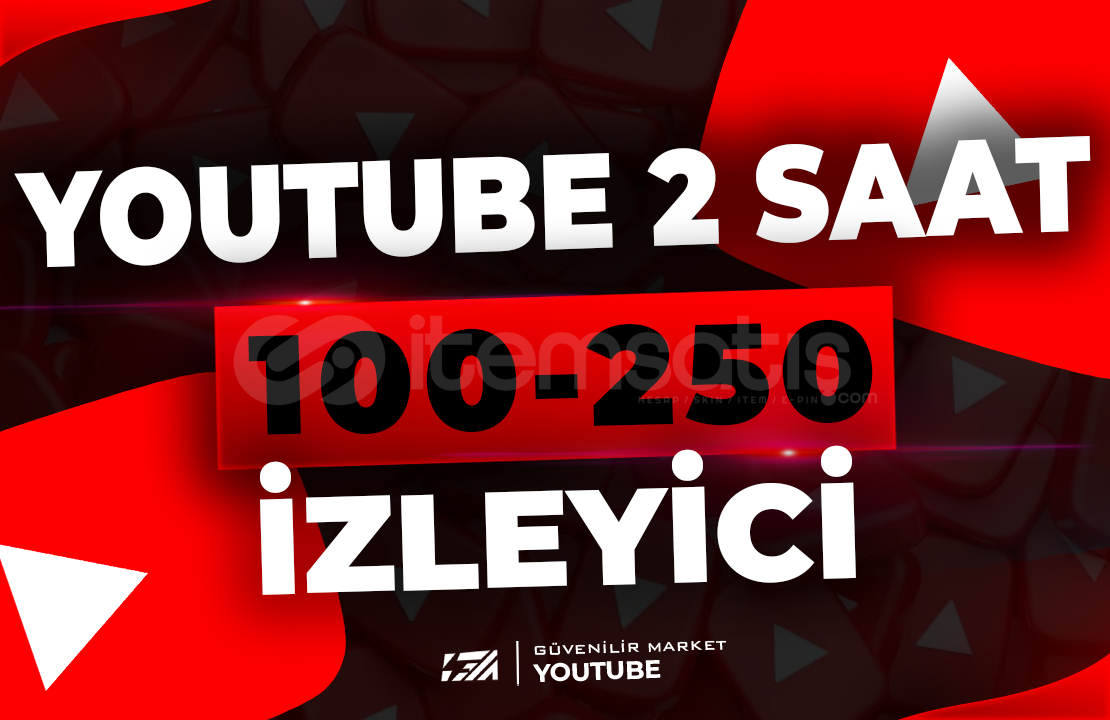 ⭐Youtube 2 Saat 100-250 Canlı İzleyici ⭐ ⭐Youtube 2 Saat 100-250 Canlı İzleyici ⭐