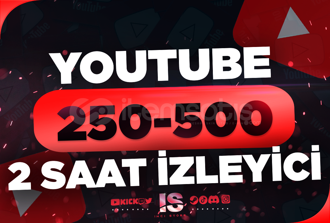 ⭐Youtube 2 Saat 250-500 Canlı İzleyici ⭐ ⭐Youtube 2 Saat 250-500 Canlı İzleyici ⭐