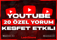 ⭐YOUTUBE 20 ÖZEL YORUM / EN UYGUN⭐