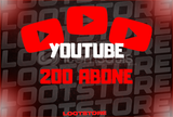 ⭐YOUTUBE 200 ABONE / EN UYGUN⭐
