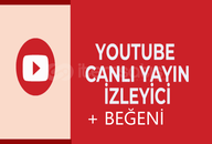 Youtube 200 canlı izlenme 100 beğeni
