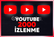 ⭐️ Youtube 2000 Adet İzlenme ⭐️