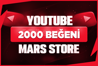 ⭐YOUTUBE 2.000 BEĞENİ