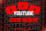 ⭐YOUTUBE 2.000 BEĞENİ / EN UYGUN⭐