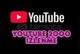 ⚡youtube | 2000 İZLENME