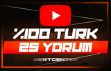 ⭐[%100 TÜRK] YOUTUBE 25 YORUM⭐