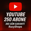 YouTube 250 Abone +365 Gün Garantili YouTube 250 Abone +365 Gün Garantili
