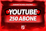 ⭐️ YOUTUBE 250 ABONE + GARANTİ ⭐️