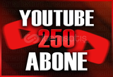 Youtube | 250 Abone + Garantili